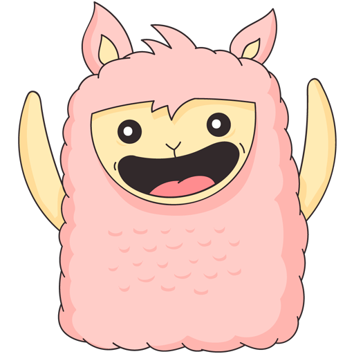 Стикеры из ВК лама