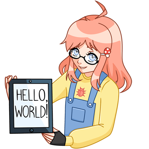 Джун Стикеры телеграмм