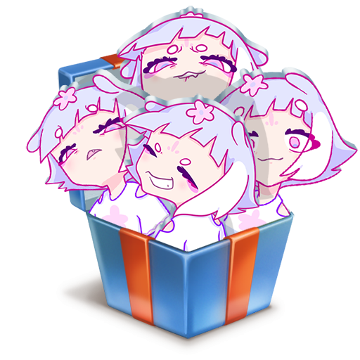 Ёка и Мизу Стикеры