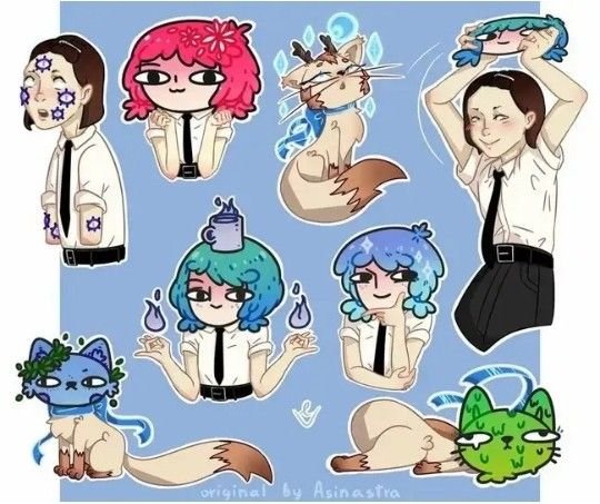 Стикер пак Асинастры