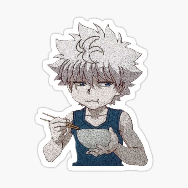 Киллуа Хисока стикер