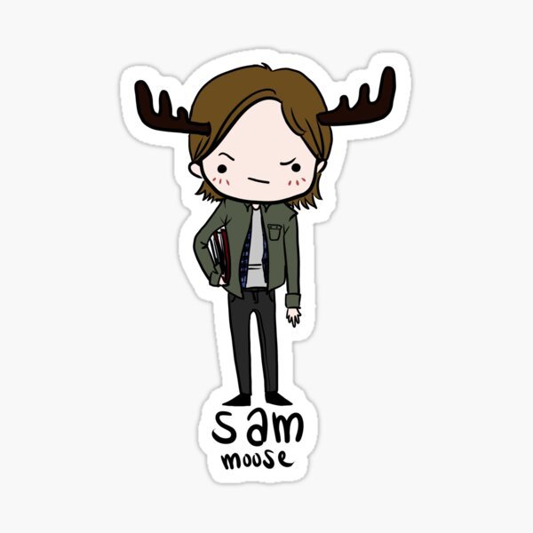 Стикеры сверхъестественное