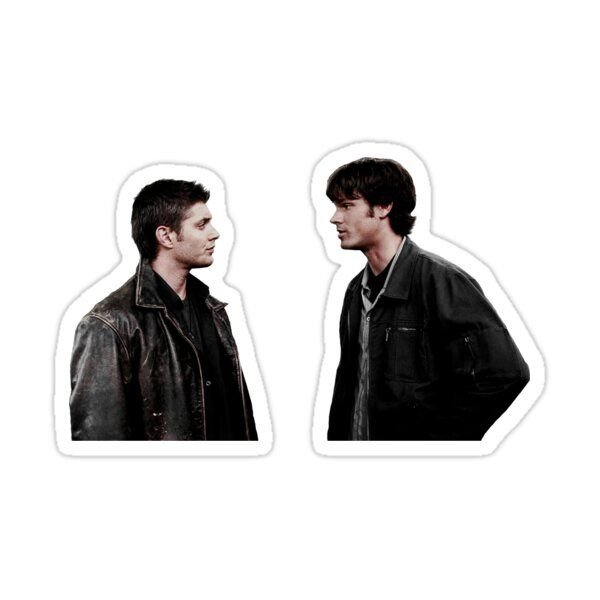 Стикеры Сэм и Дин Винчестеры