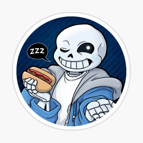 Undertale Sans наклейка