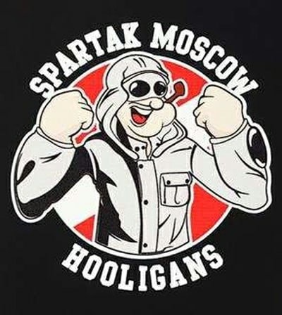 Стикеры хулиганов Спартака