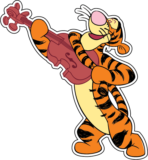 Наклейки тигрята