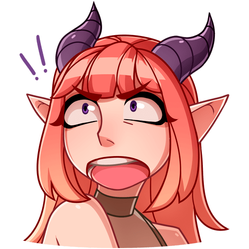 Набор стикеров Медея ВК