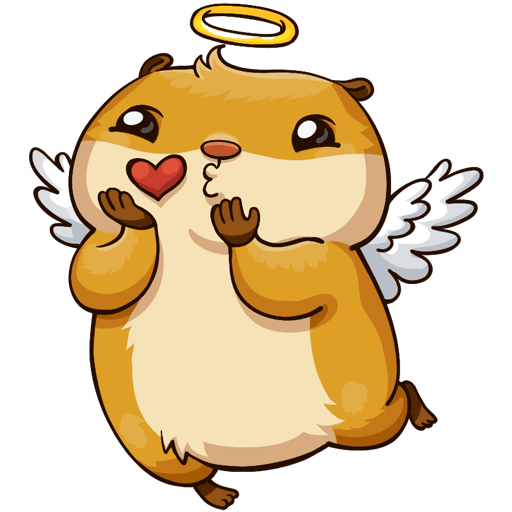 Стикеры ВК хомяк Сеня