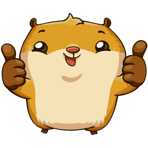 Стикеры ВК хомяк Сеня