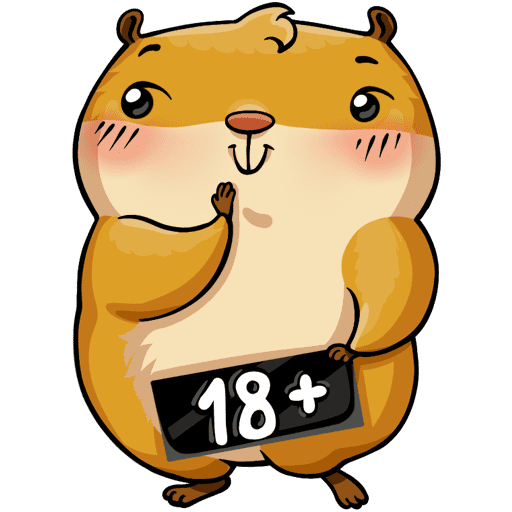 Хомяк стикер