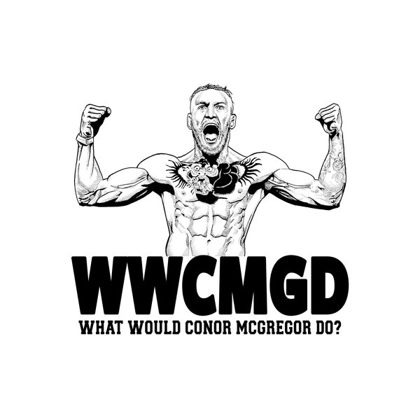 Конор МАКГРЕГОР рисунок