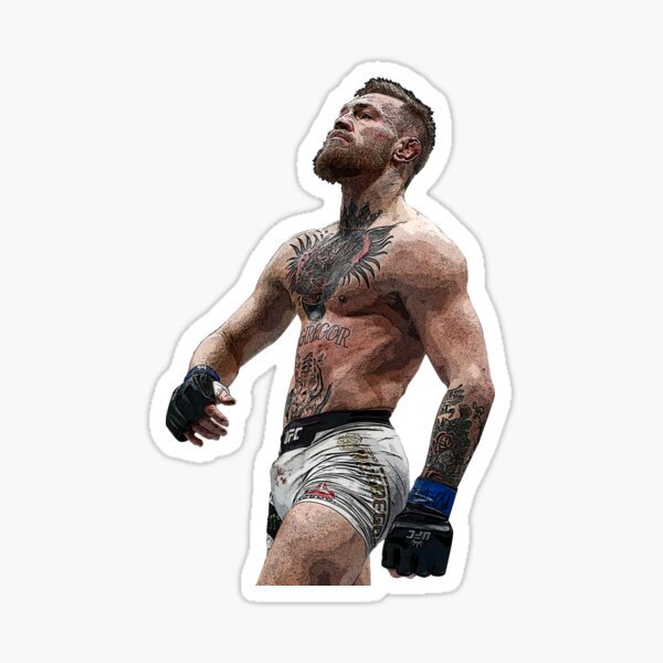 UFC стикер МАКГРЕГОР