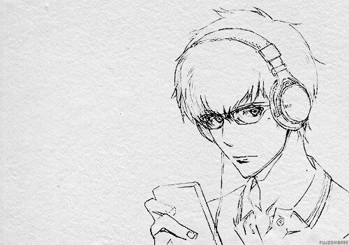 Эхо террора аниме чб