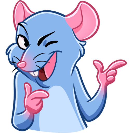 Мистер крыс Стикеры