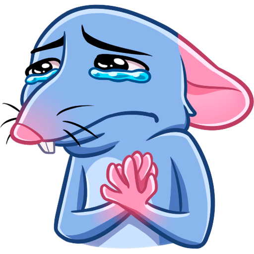 Стикеры из ВК Мистер крыс