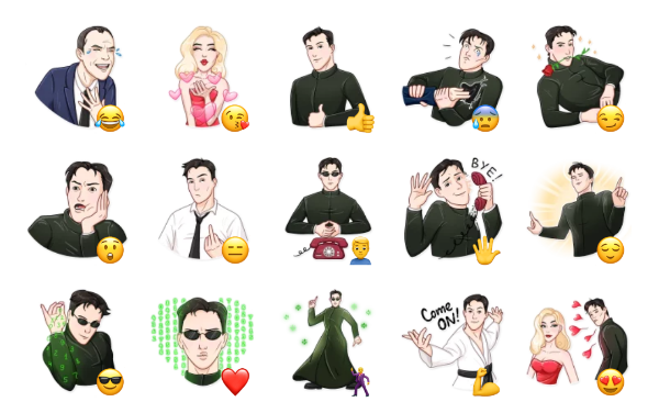 Матрица Стикеры