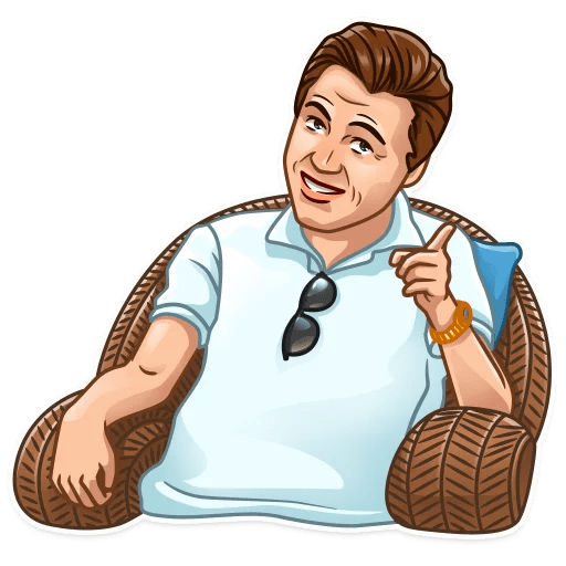 Стикеры с писателями