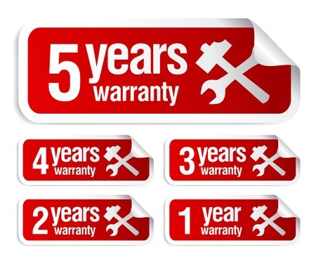Warranty стикер