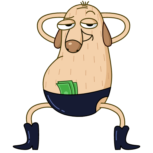 Анимированный Дигги Стикеры