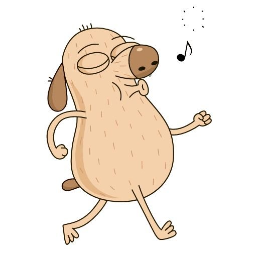 Пес Дигги Стикеры