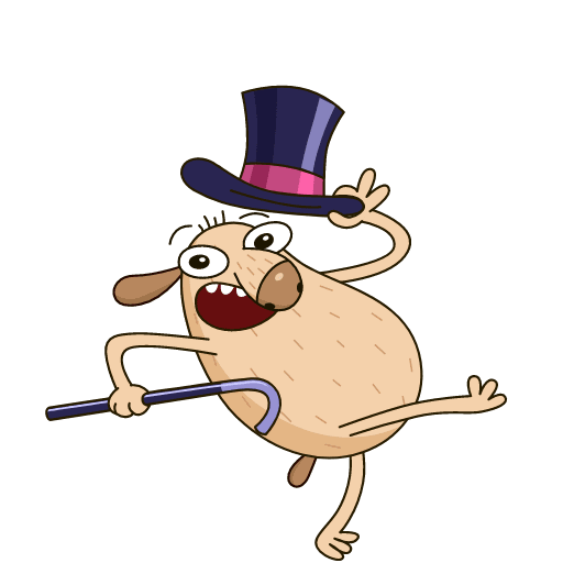 Собака Дигги стикер