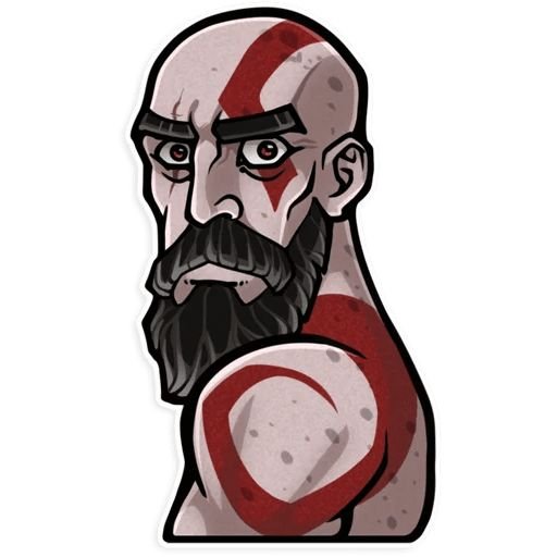 Кратос Стикеры