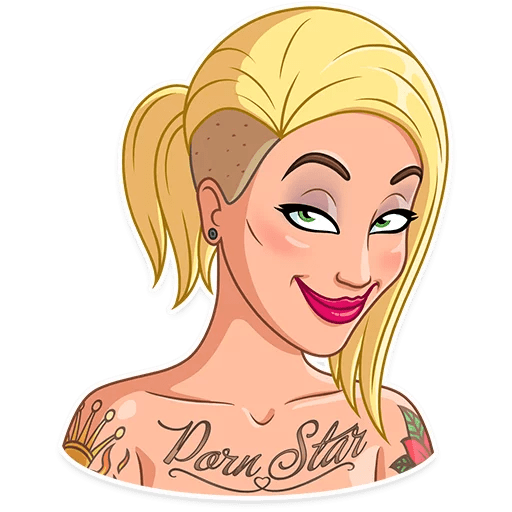 Стикеры телеграм голые