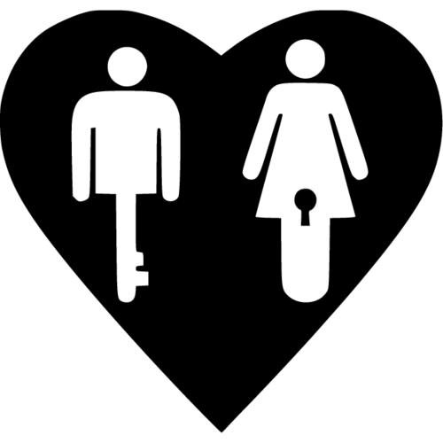 Ключ и замок мужчина и женщина