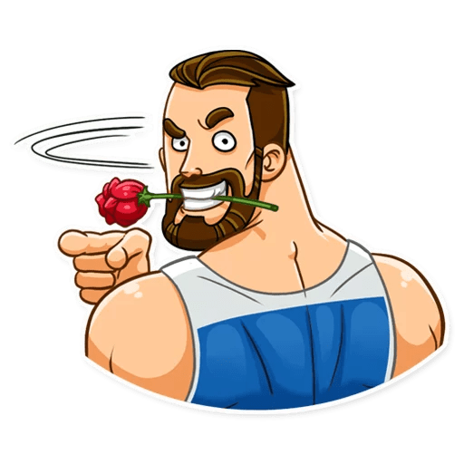 Стикеры мужские