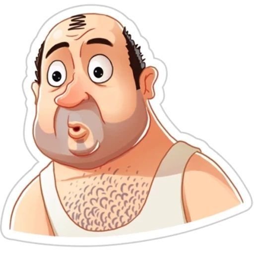 Стикеры эмоции мужчина