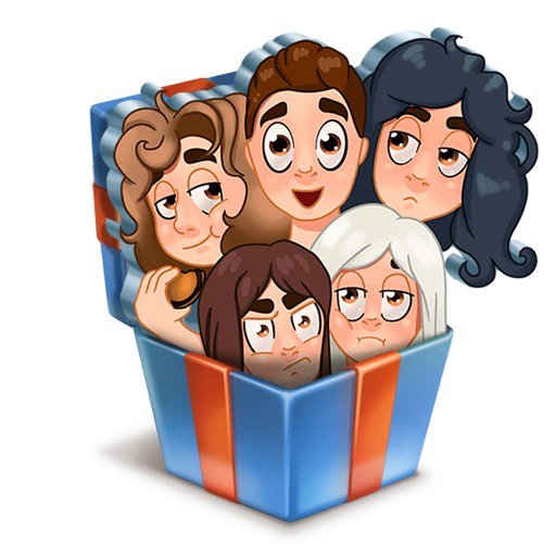 Стикеры ВК общение