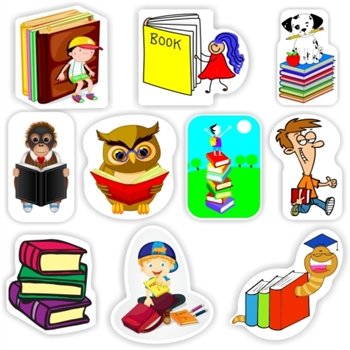 Стикеры чтение