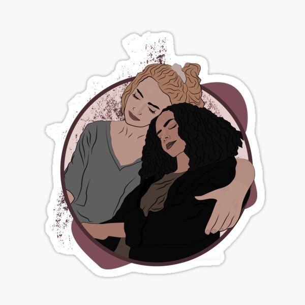 Маркус Бейкер Джинни и Джорджия рисунок