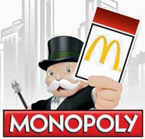 Стикеры Монополия макдональдс