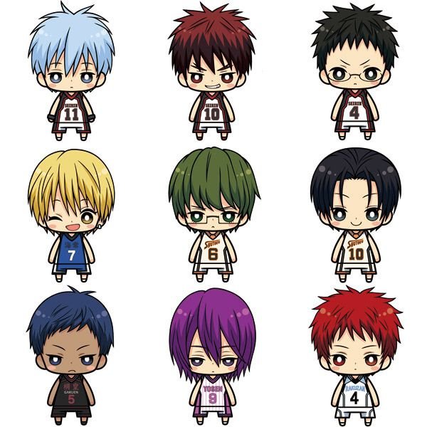 Мини аниме баскетбол Куроко