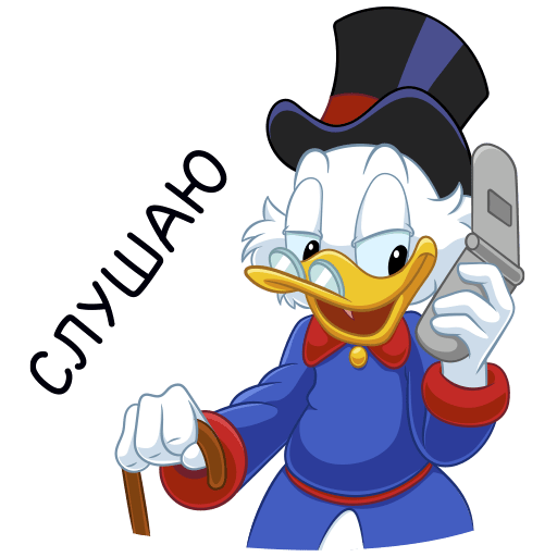 Стикеры Скрудж макдак