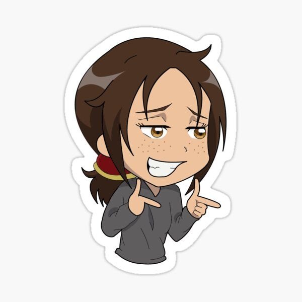 Эрен Титан стикер