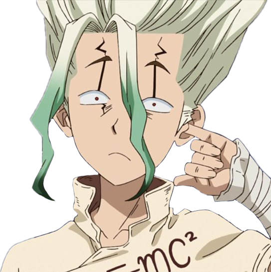 Сенку доктор Стоун в полный рост