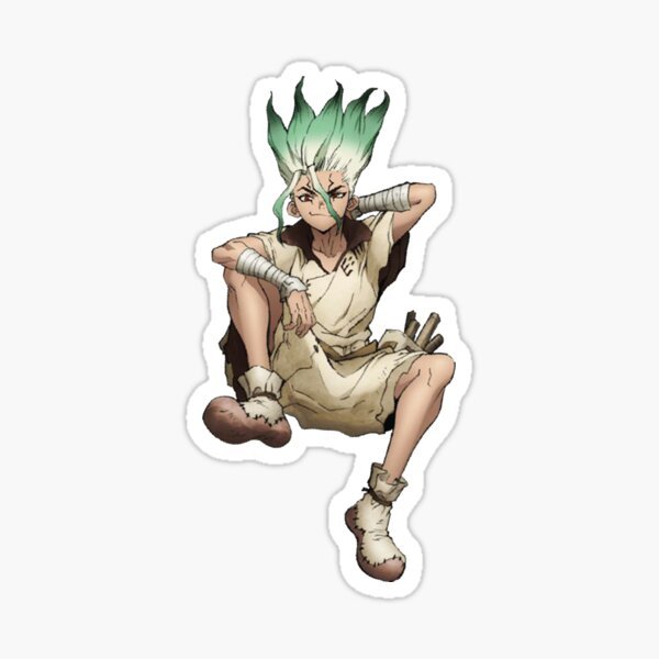 Доктор Стоун наклейки