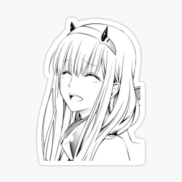 Аниме для распечатки черно белые