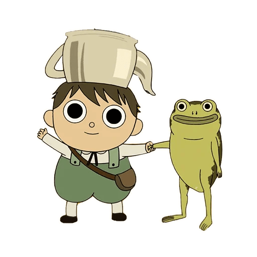 По ту сторону изгороди Грег и лягушка