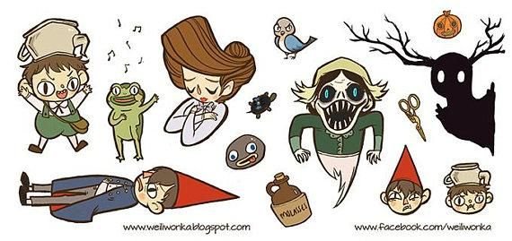 Over the Garden Wall Стикеры