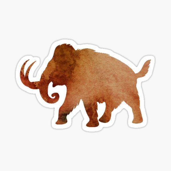 Стикер заскамил мамонта