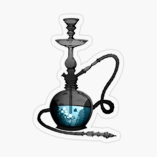 Наклейки на кальянную тематику