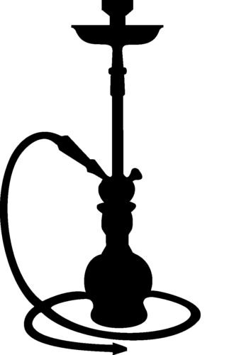 Кальян силуэт