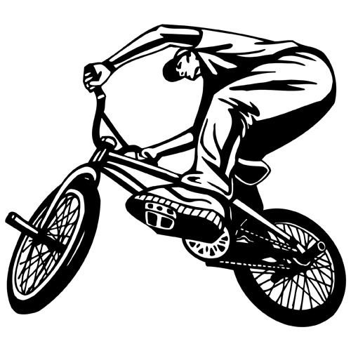 BMX рисунок