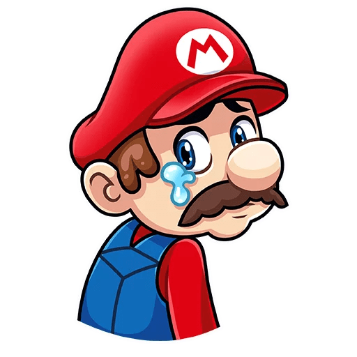 Стикеры super Mario