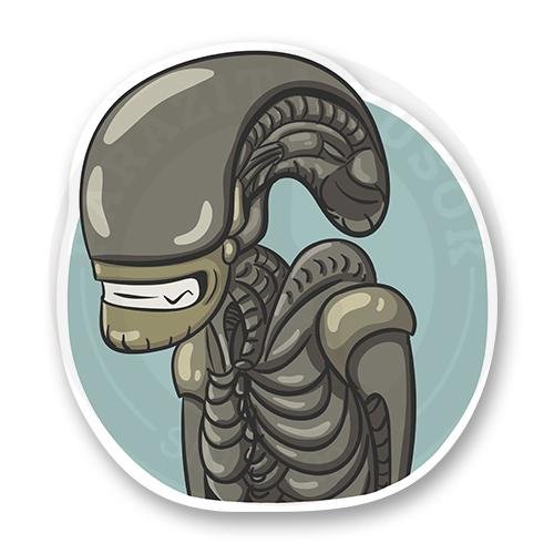 Наклейка хищник Predator