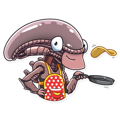 Чужой мультяшный