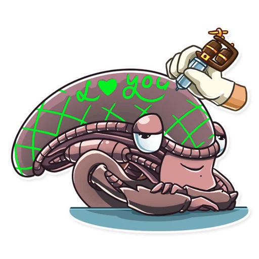 Стикеры чужой